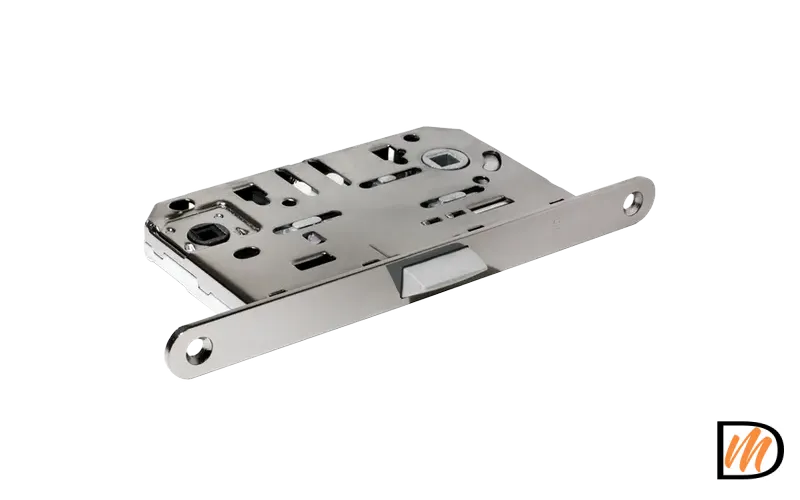 1895P SN, защелка бесшумная многофункциональная, цвет - никель