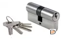 60C PC, ключевой цилиндр (60мм), цвет - хром