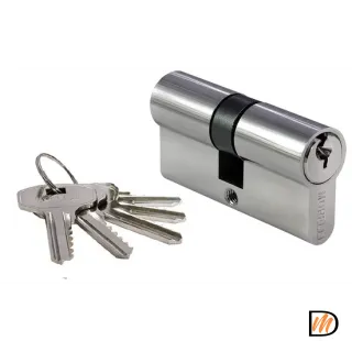 60C PC, ключевой цилиндр (60мм), цвет - хром