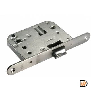 Замок межкомнатный O2070 SN, сантехнический, цвет никель матовый