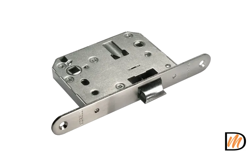 Замок межкомнатный O2070 SN, сантехнический, цвет никель матовый