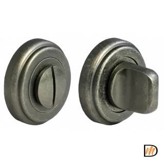 Завертка сантехническая MH-WC-CLASSIC OMS круглая цвет старое мат.серебро