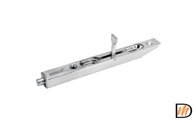 Задвижка дверная L160 SC, цвет матовый хром, сталь