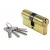 60C PG, ключевой цилиндр (60мм), цвет - золото