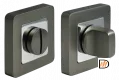 Завертка сантехническая MH-WC-S55 GR/PC квадратная цвет графит/хром
