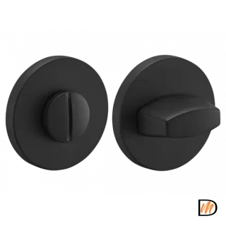 Завертка сантехническая MH-WC-R6 BL на круглой розетке 6мм цвет черный