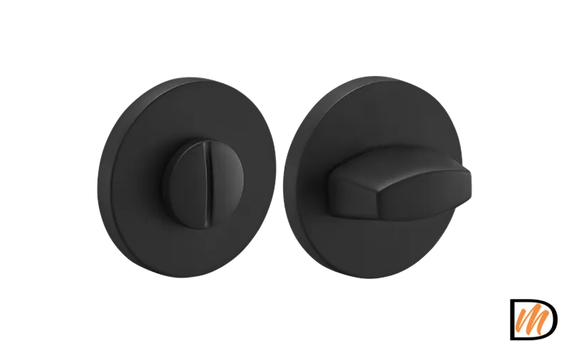 Завертка сантехническая MH-WC-R6 BL на круглой розетке 6мм цвет черный