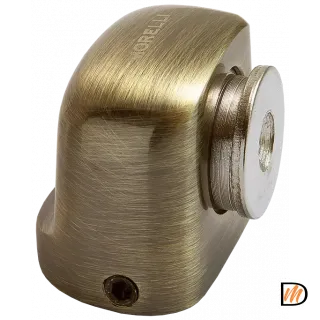 Ограничитель дверной MDS-2 AB магнитный, цвет античная бронза