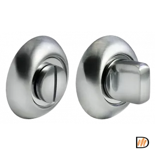 Завертка сантехническая MH-WC SC/CP на круглой розетке цвет мат.хром/хром