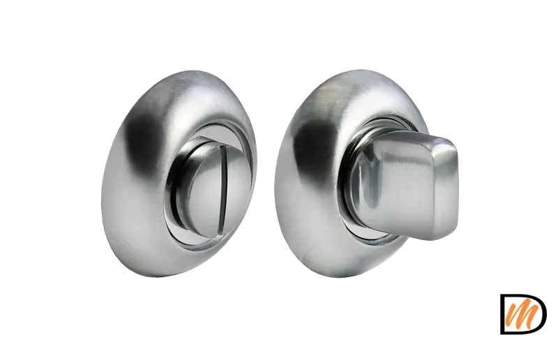 Завертка сантехническая MH-WC SC/CP на круглой розетке цвет мат.хром/хром