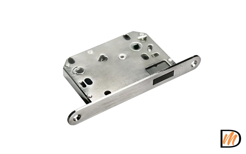 Защелка межкомнтная 2070M SN магнитная, сантехническая, цвет - никель матовый