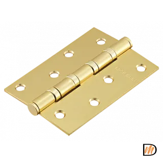 Петля универсальная MS 100X70X2.5-4BB MSG, врезная, цвет мат. сатин. золото, сталь