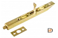 Шпингалет торцевой L160 PG, цвет золото, сталь