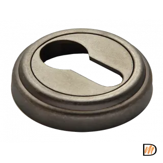 Накладка MH-KH-CLASSIC OMS на ключевой цилиндр, цвет- старое мат.серебро