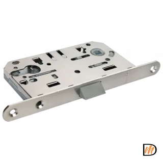 1885P SN, защелка бесшумная под цилиндр, цвет - никель