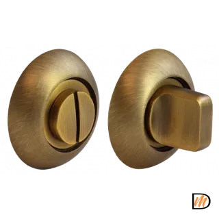 Завертка сантехническая MH-WC COF круглая цвет кофе