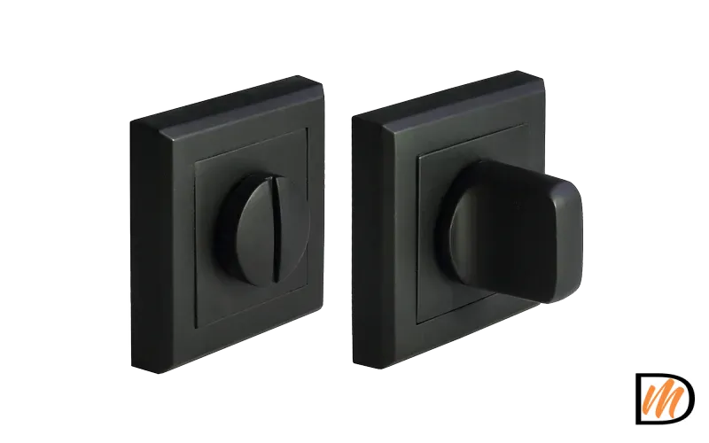 Завертка сантехническая MH-WC-S BL на квдратной розетке цвет черный