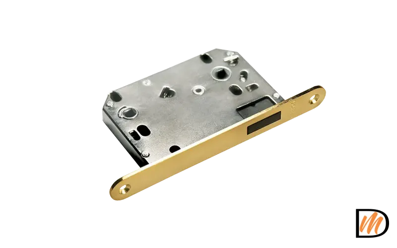 Защелка межкомнтная 2070M PG магнитная, сантехническая, цвет - золото