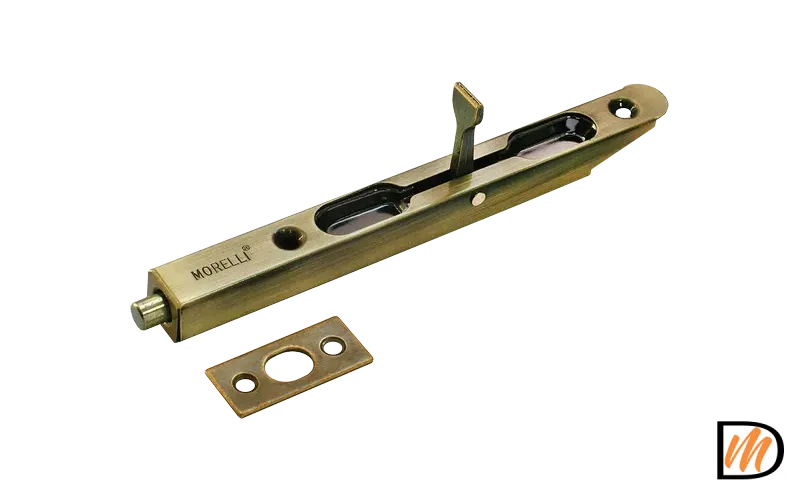 Шпингалет дверной OL160 PG, цвет золото, сталь