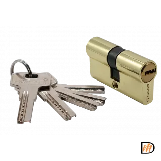 Ключевой цилиндр высокой секретности HS 60C PG (60мм), цвет - золото