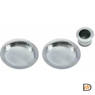 Ручка для раздвижных дверей MHS-1 SC, цвет мат.хром, ЦАМ