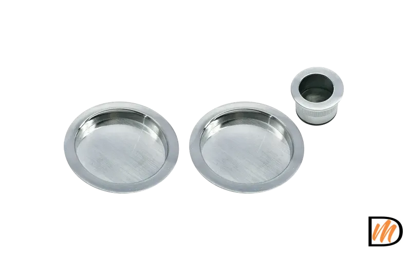 Ручка для раздвижных дверей MHS-1 SC, цвет мат.хром, ЦАМ