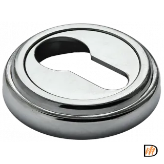 Накладка на ключевой цилиндр MH-KH-CLASSIC PC круглая, цвет хром