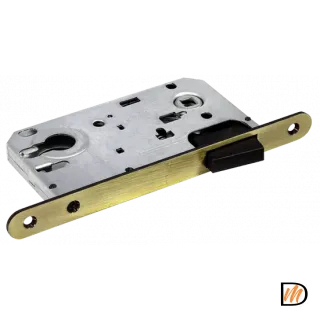 Защелка межкомнтная MM 2085 AB магнитная под цилиндр, цвет - бронза