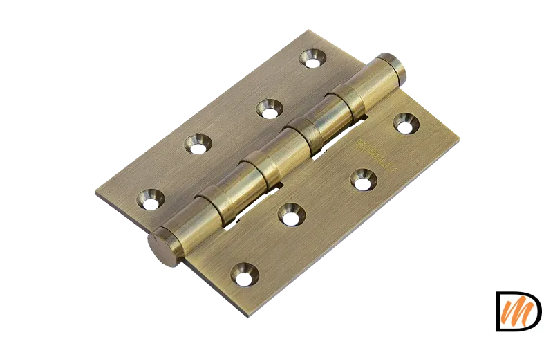 Петля универсальная карточная MBU 100X70X3-4BB AB латунь, врезная, цвет бронза