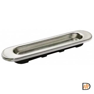 Ручка для раздвижных дверей MHS150 SN, цвет бел. никель, ЦАМ