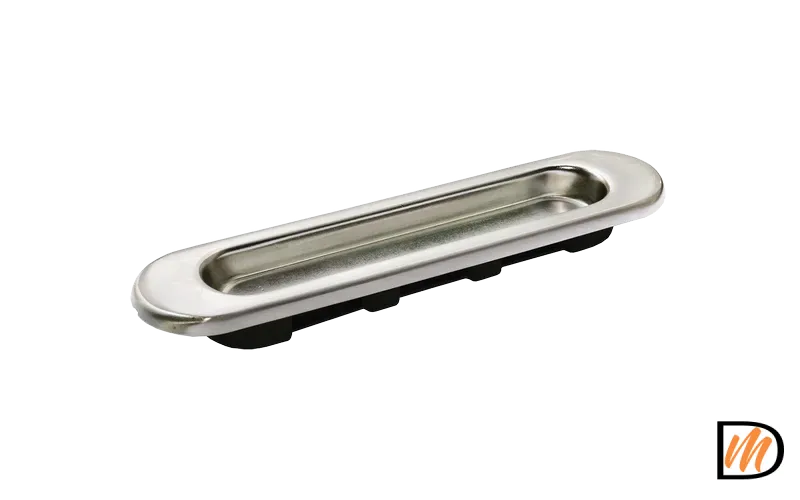 Ручка для раздвижных дверей MHS150 SN, цвет бел. никель, ЦАМ