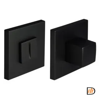 Завертка сантехническая MH-WC-S6 BL на квадратной розетке цвет черный