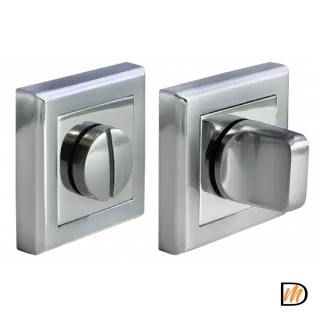 Завертка сантехническая MH-WC-S SC/CP на квадратной розетке цвет мат.хром/хром