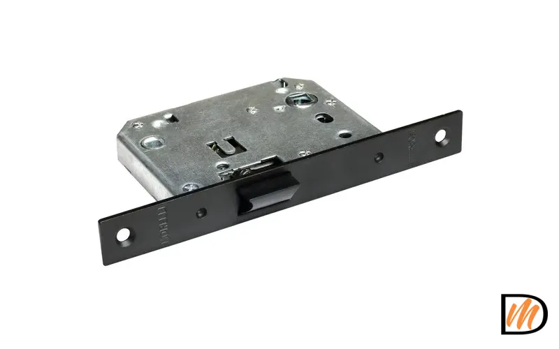 2070P BL, защелка сантехническая, цвет - черный