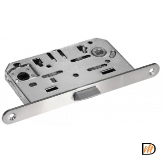 1895P SC, защелка бесшумная многофункциональная, цвет - матовый хром