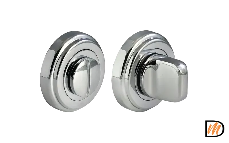 Завертка сантехническая MH-WC-CLASSIC PC на круглой розетке цвет хром