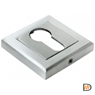 Накладка MH-KH-S SC/CP на евроцилиндр, цвет мат.хром/хром