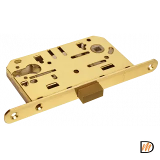 Защелка межкомнтная M1885 PG магнитная под цилиндр, цвет - золото