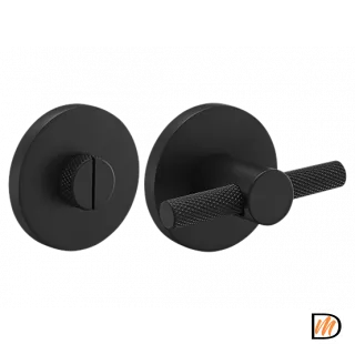 Завёртка сантехническая, на круглой розетке 6 мм, MH-WC-R6T BL,  цвет - чёрный