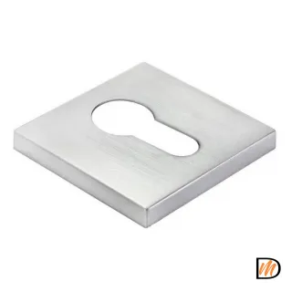 Накладка на замок MH-KH-S6 SC под евроцилиндр, цвет матовый хром