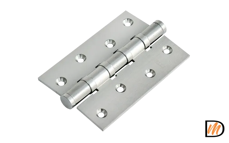 Петля универсальная карточная MBU 100X70X3-4BB SC латунь, врезная, цвет матовый хром