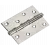 Петля универсальная карточная MS 100X70X2.5-4BB PC стальная, врезная, цвет хром, сталь