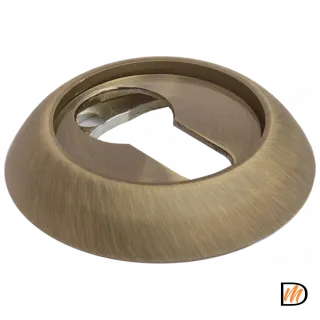 Накладка на замок MH-KH MAB круглая под евроцилиндр, цвет бронза