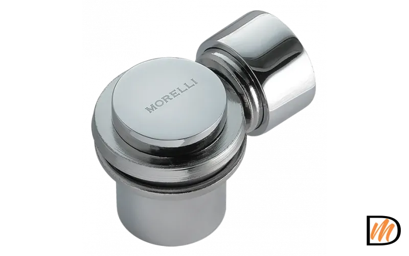 Ограничитель напольный MDS-4 PC магнитный, цвет хром