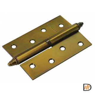 Петля карточная разъемная MS 100X70X2.5 R COF стальная правая, врезная, цвет кофе