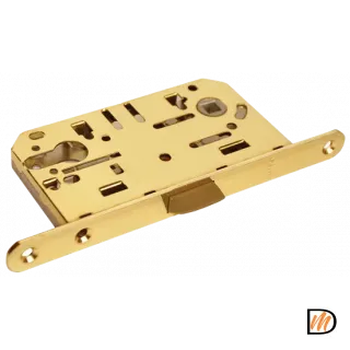 1885P PG, защелка бесшумная под цилиндр, цвет - золото