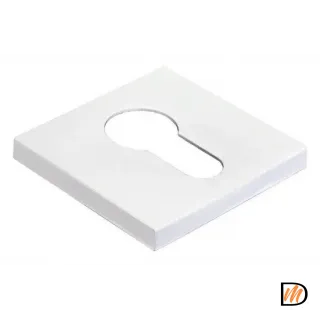 Накладка на замок MH-KH-S6 W под евроцилиндр, цвет белый