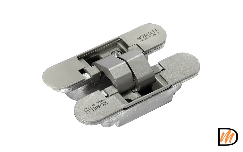 Петля скрытая HH-4 SN врезная с 3D-регулировкой вес полотна до 40 кг, цвет матовый никель