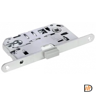 Защелка межкомнтаная IM L SC NP магнитная под цилиндр, цвет - мат.хром