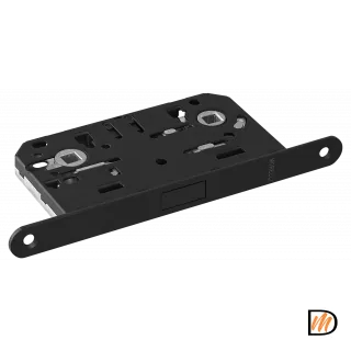 Замок межкомнатный TWICE M1885 BL магнитный, цвет черный